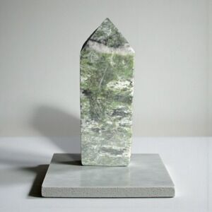 Rare Diopside Pyrite Crystal Tower | Manifestation & Grounding Obelisk